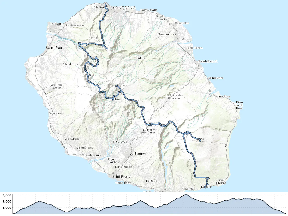 The gpx image of this adventure